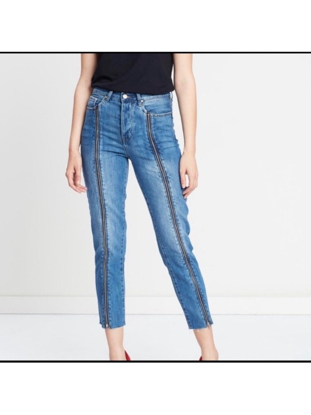 Neon Blonde Siren Jeans